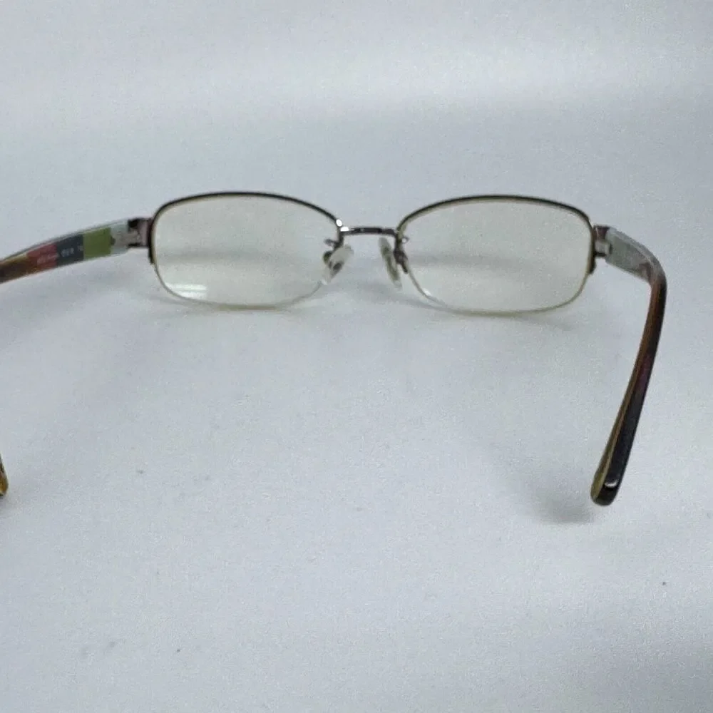 Coach HC‎ 5004 Bettie 9032 Purple 51-16-135 Half Rim Eyeglasses Womens H15982